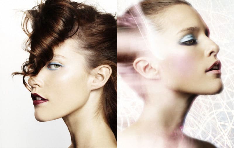 Deux jeunes femmes avec des jolis maquillage, des photosdu portfolio de Louise Wittlich, maquilleuse pro
