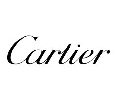 Logo de Cartier, client de Louise Wittlich, maquilleuse pro et coach beauté.