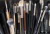 Several clean make-up brushes